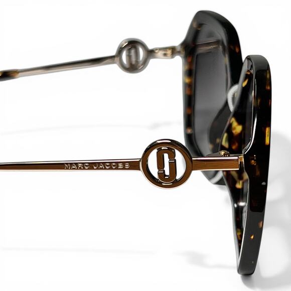 NIB Marc Jacobs MARC 689/S Havana Tortoise Geometric Square Sunglasses main image 7